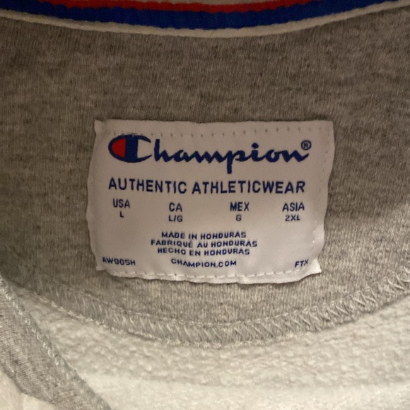 White Champion Hoodie/Sweatshirt - Picture 3 of 4